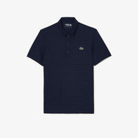Men's Lacoste SPORT Textured Breathable Golf Polo Shirt