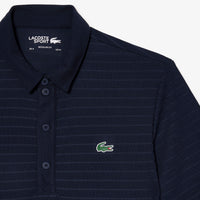 Men's Lacoste SPORT Textured Breathable Golf Polo Shirt