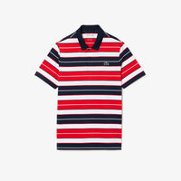 Polo à manches courtes - Groseillier & Blanc-Marine