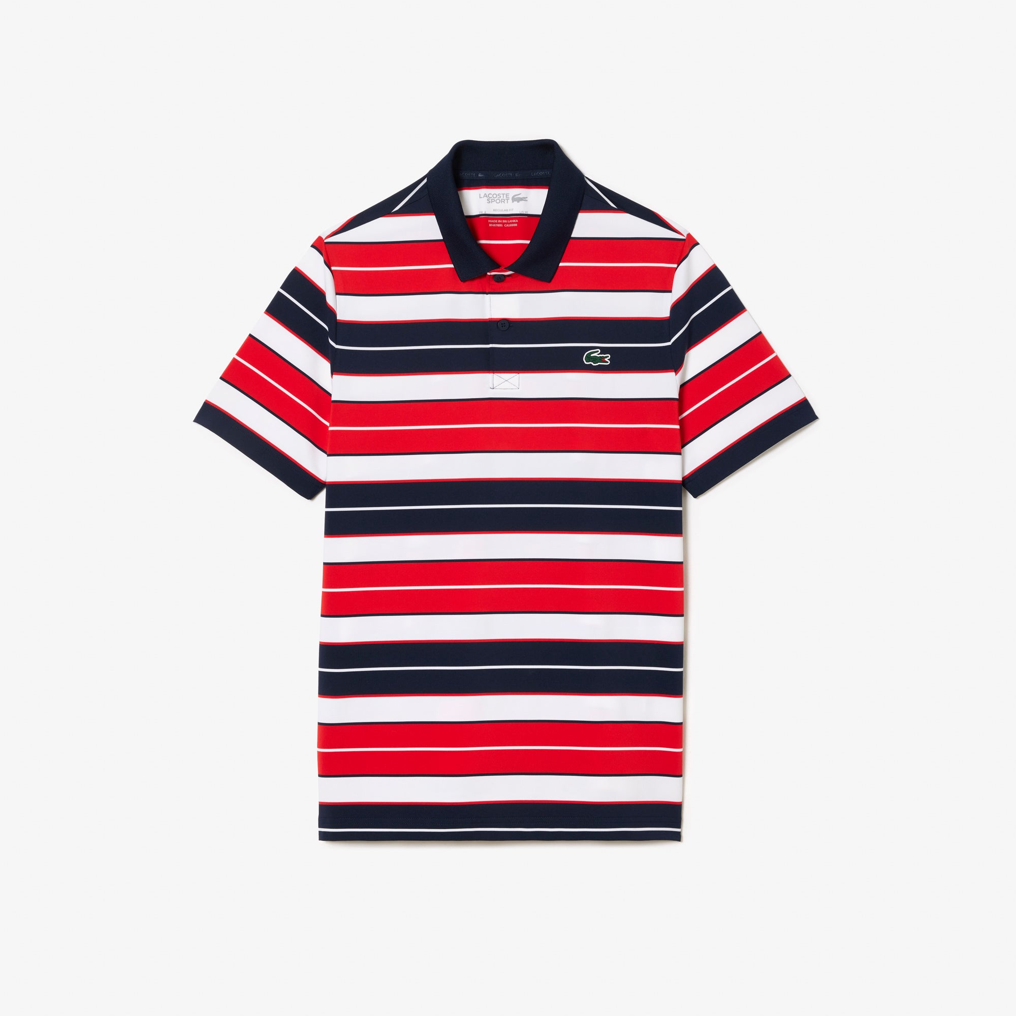 Polo à manches courtes - Groseillier & Blanc-Marine