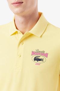 Polo coupe droite Ultra Dry en piqué - Jaune