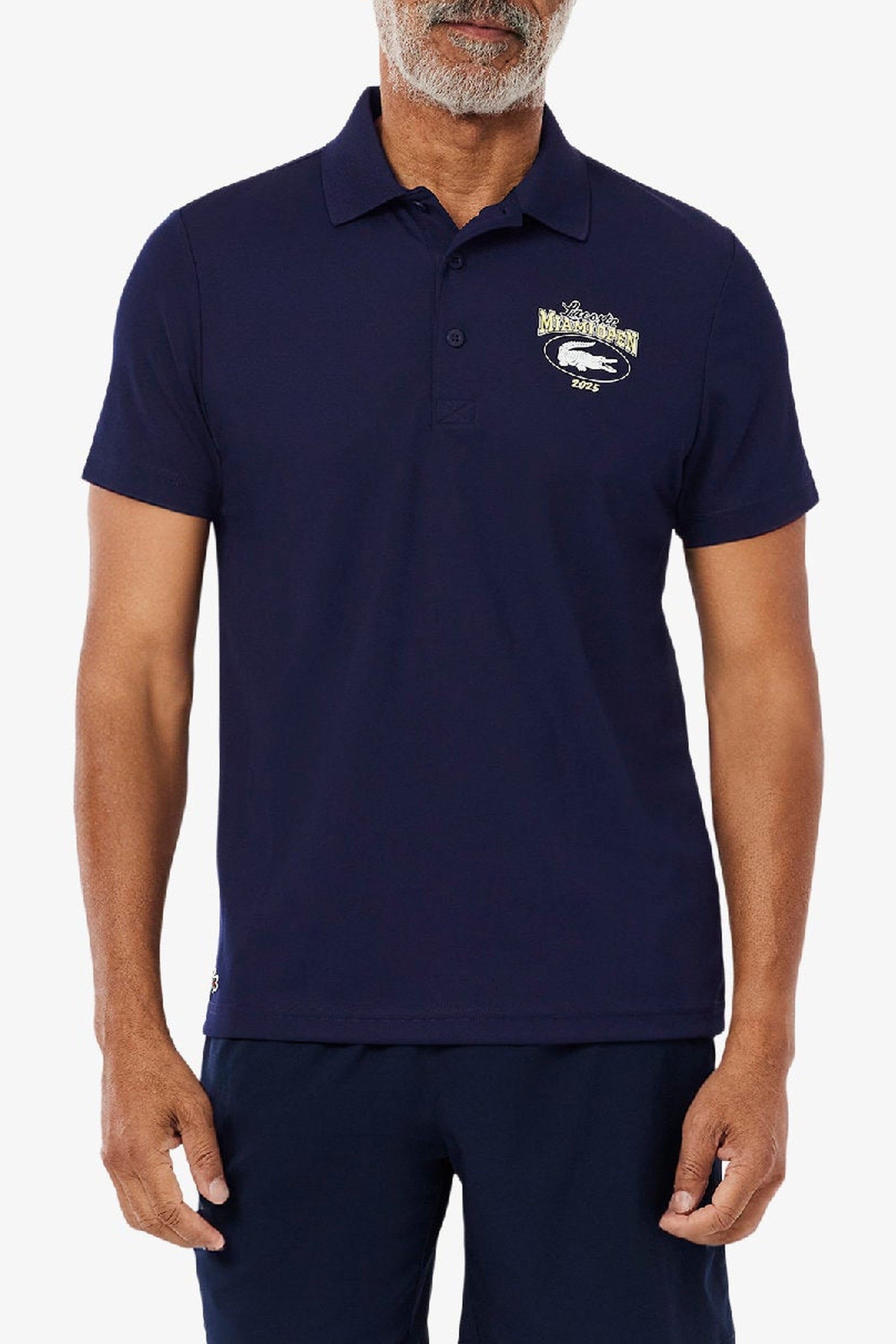 Polo coupe droite Ultra Dry en piqué - Marine