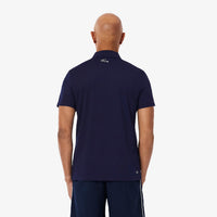 Polo coupe droite Ultra Dry en piqué - Marine