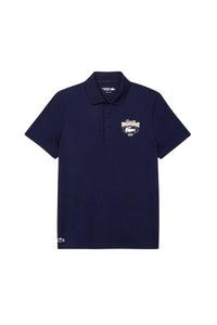 Polo coupe droite Ultra Dry en piqué - Marine