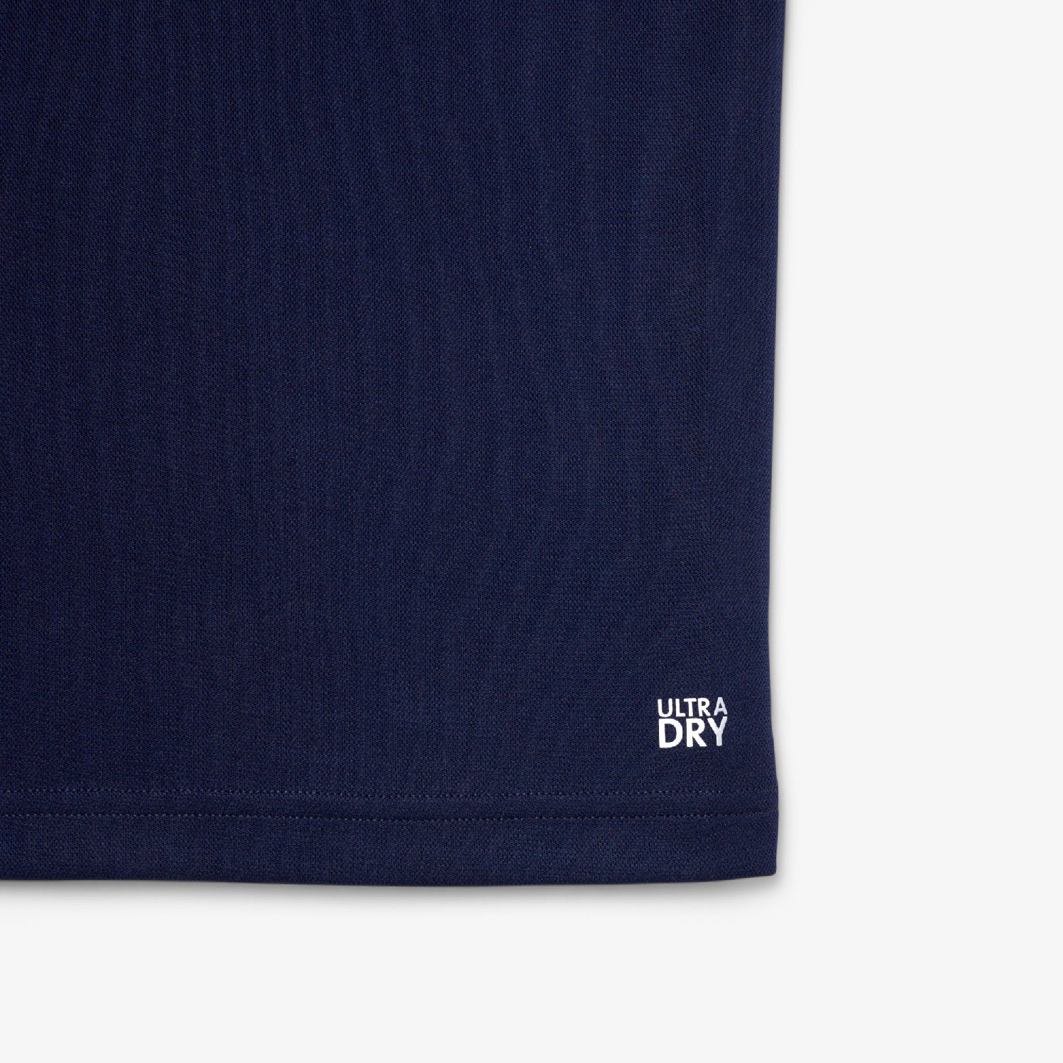 Polo coupe droite Ultra Dry en piqué - Marine