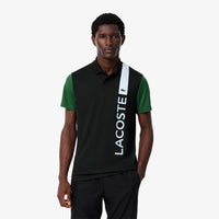 Polo à manches courtes - Noir & Vert-Ruisseau