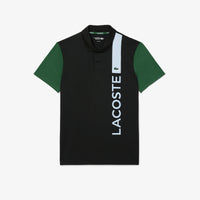 Polo à manches courtes - Noir & Vert-Ruisseau