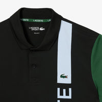 Polo à manches courtes - Noir & Vert-Ruisseau
