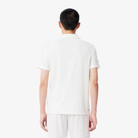 Lacoste Tennis x Daniil Medvedev fitted polo shirt - White