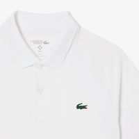 Lacoste Tennis x Daniil Medvedev fitted polo shirt - White