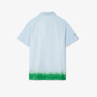 Lacoste Tennis x Daniil Medvedev fitted polo shirt - Ruisseau & Calathea