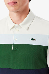 Polo coupe droite Golf à protection UV - Farine & Vert