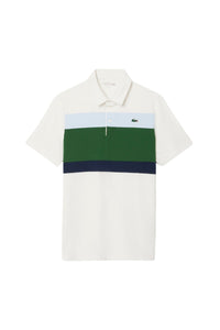 Polo coupe droite Golf à protection UV - Farine & Vert