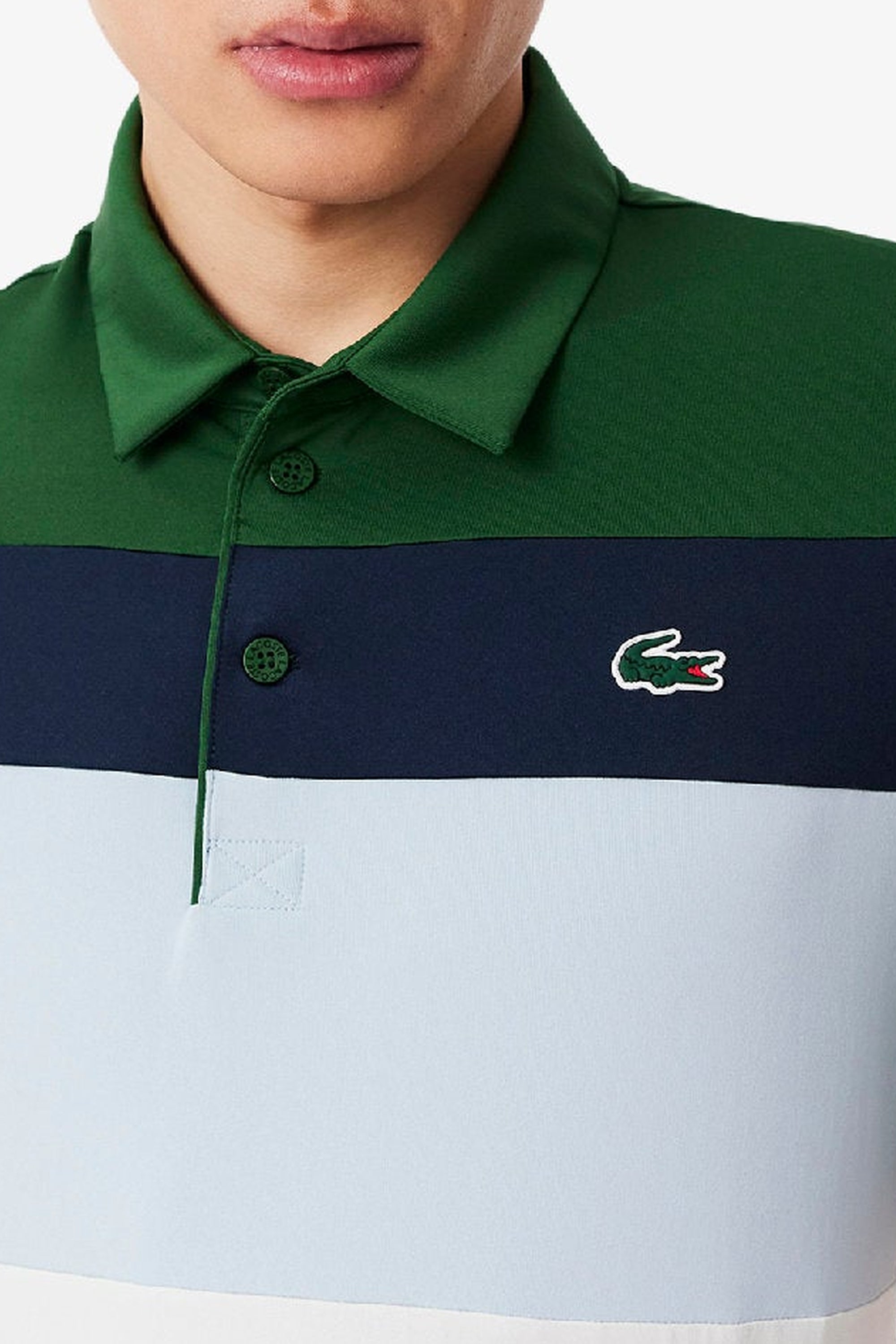 Golf straight cut polo shirt with UV protection - Green & Creek