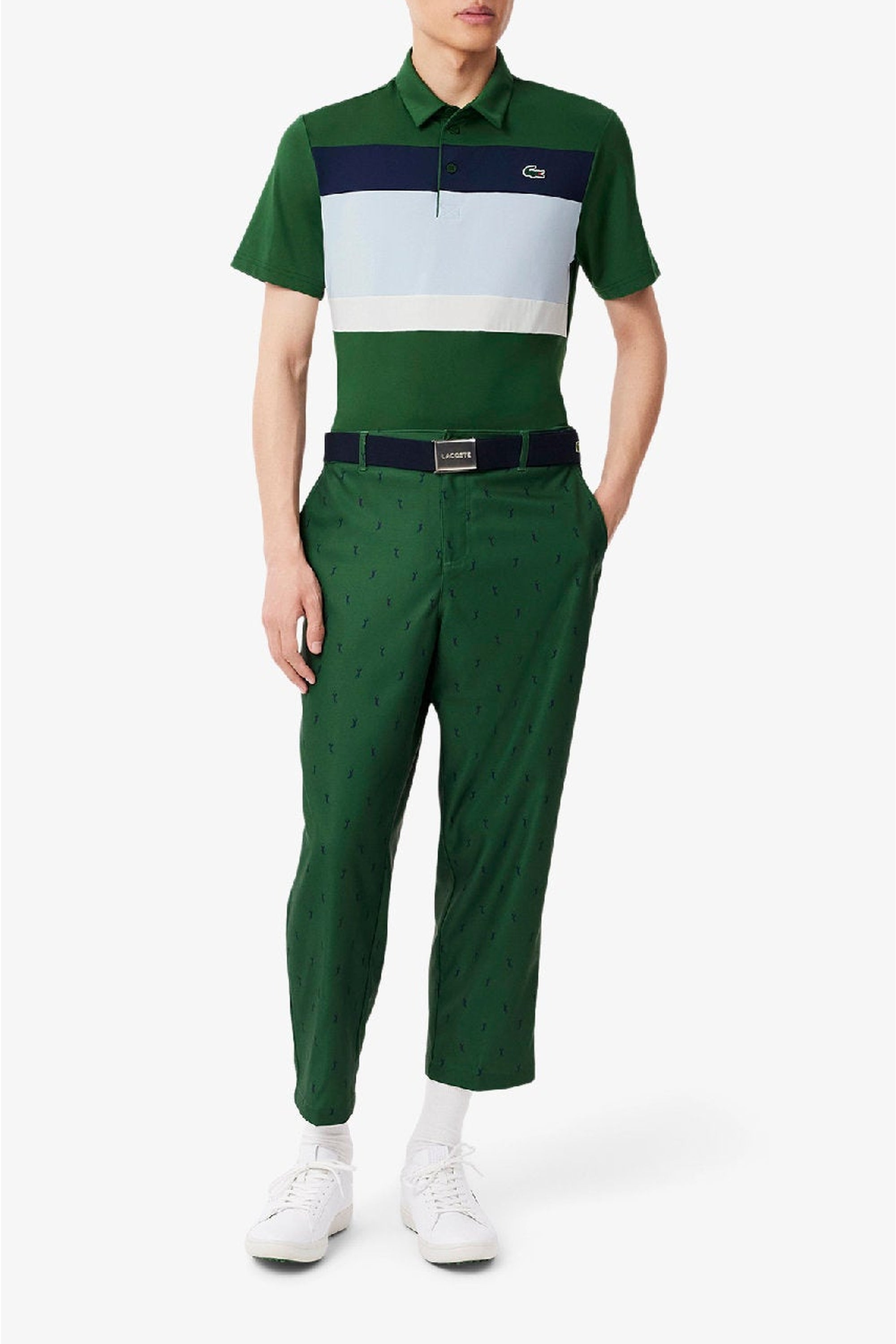 Golf straight cut polo shirt with UV protection - Green & Creek