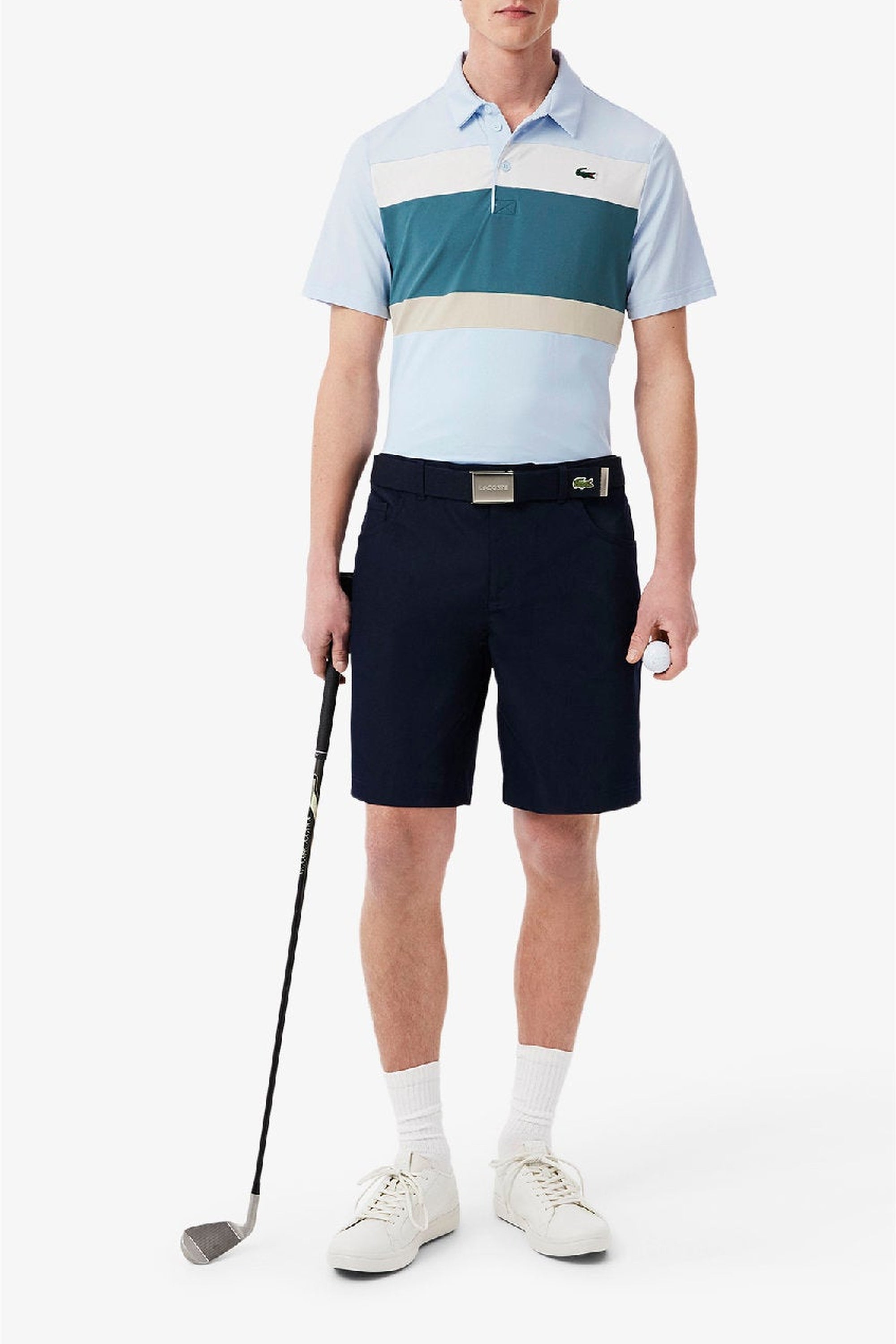 Golf straight cut polo shirt with UV protection - Ruisseau & Elytra