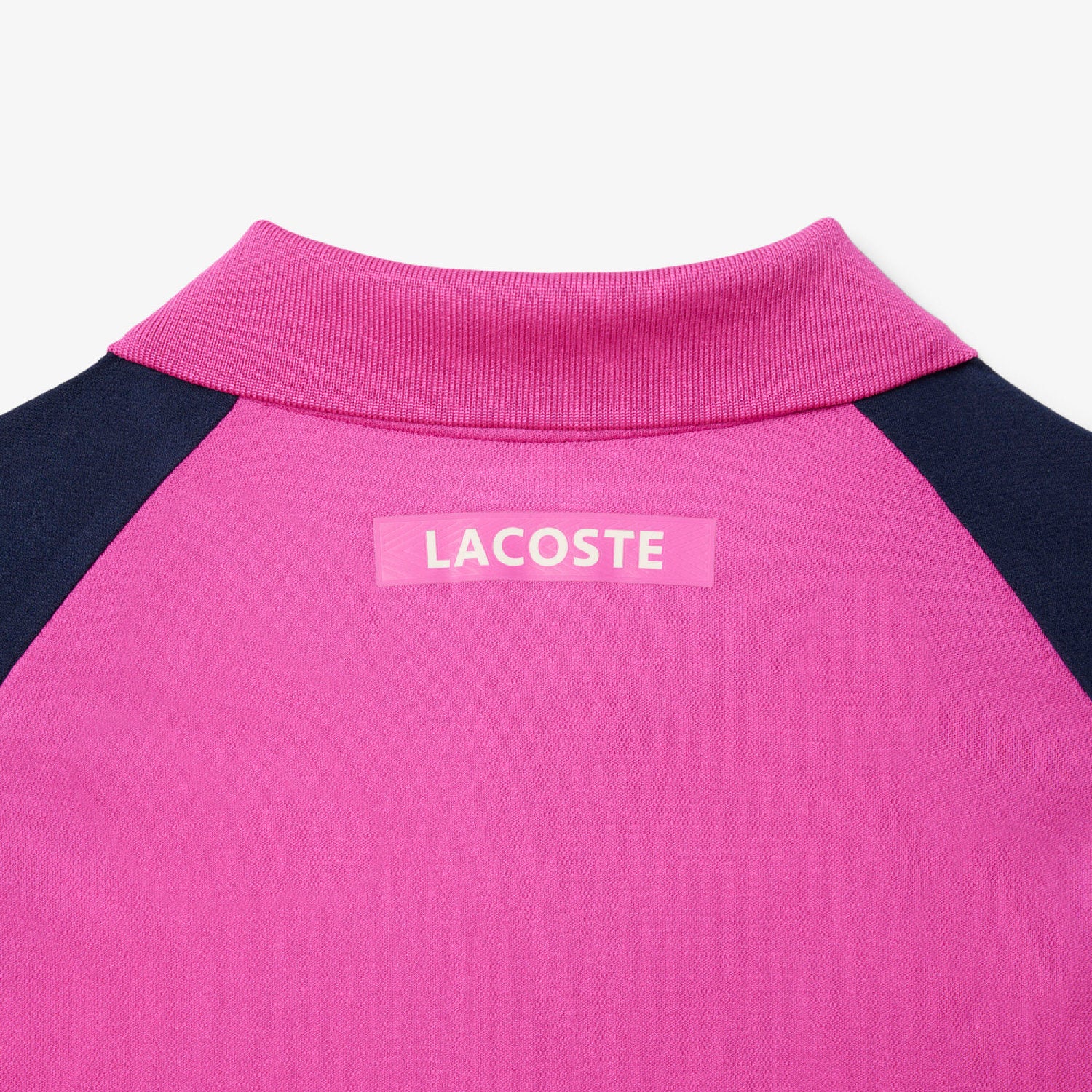 Fitted tennis polo in piqué - Malva & Marine