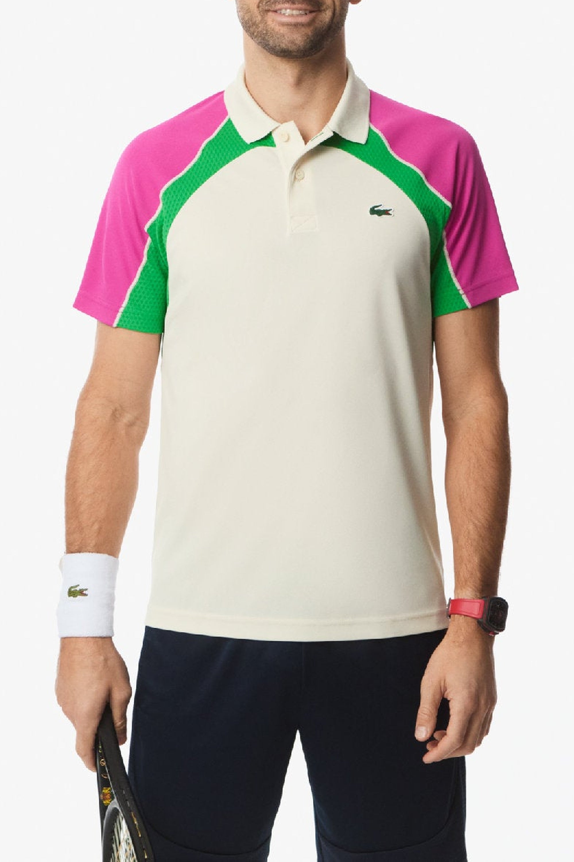 Fitted tennis polo in piqué - Laponie & Malva
