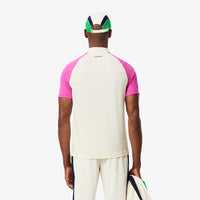 Fitted tennis polo in piqué - Laponie & Malva