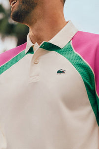 Fitted tennis polo in piqué - Laponie & Malva