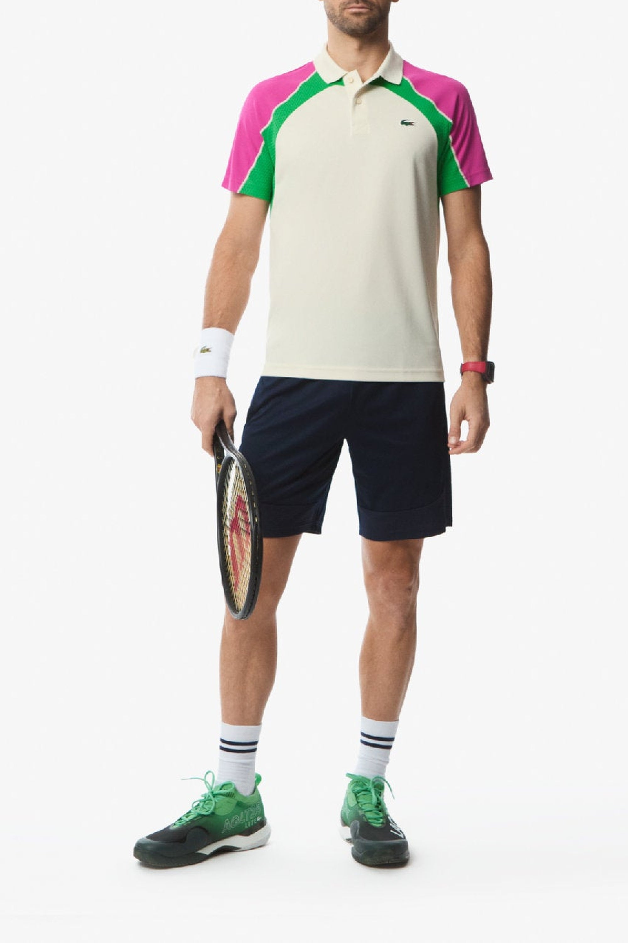 Fitted tennis polo in piqué - Laponie & Malva
