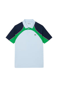 Polo Tennis ajusté en piqué - Ruisseau & Marine