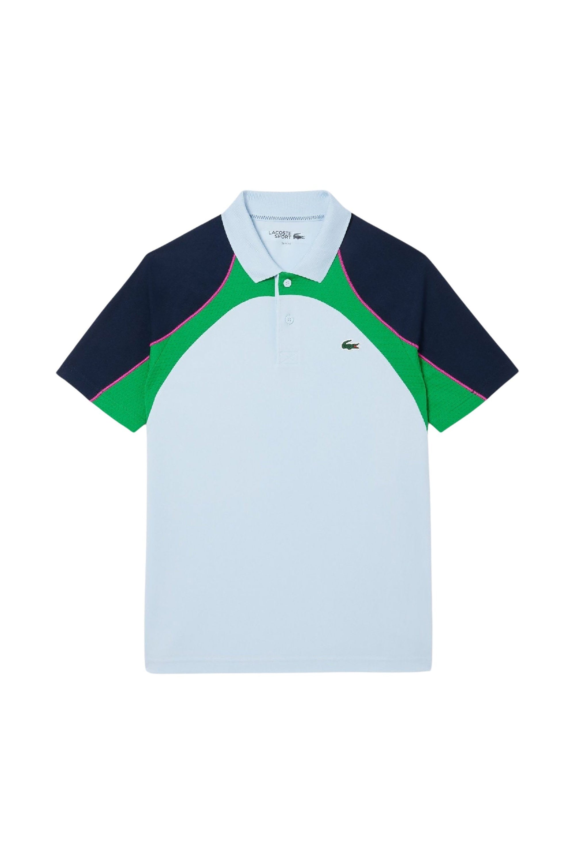 Fitted tennis polo in piqué - Ruisseau & Marine