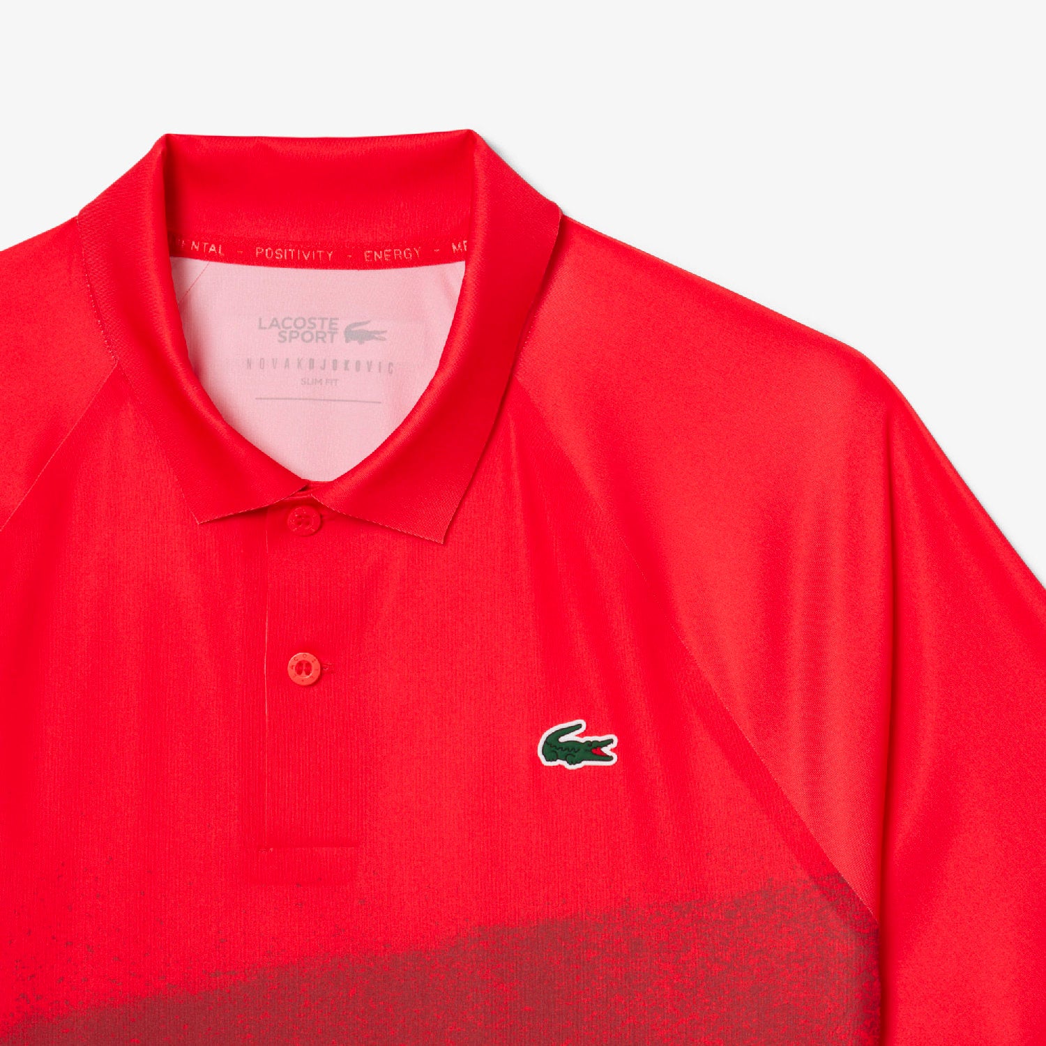 Polo ajusté Lacoste Tennis x Novak Djokovic - Grenadine
