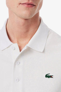 Lacoste Tennis x Novak Djokovic pique polo shirt - White