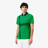 Polo Lacoste Tennis x Novak Djokovic en piqué - Calathea