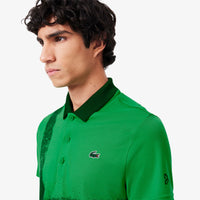 Polo Lacoste Tennis x Novak Djokovic en piqué - Calathea