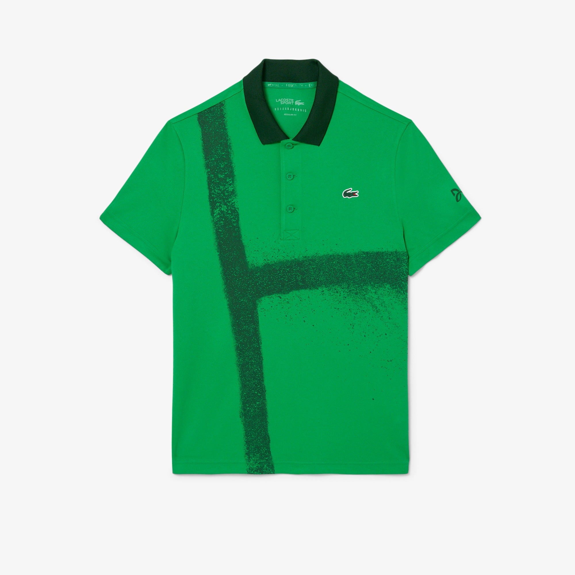 Polo Lacoste Tennis x Novak Djokovic en piqué - Calathea