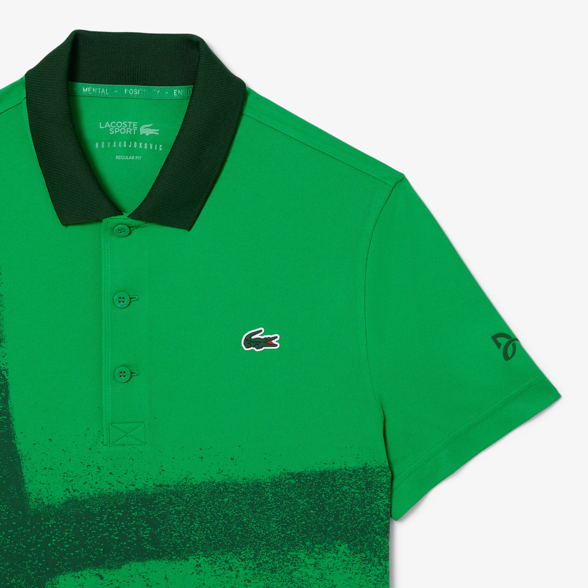 Polo Lacoste Tennis x Novak Djokovic en piqué - Calathea