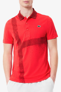 Polo Lacoste Tennis x Novak Djokovic en piqué - Grenadine