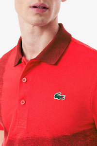 Polo Lacoste Tennis x Novak Djokovic en piqué - Grenadine