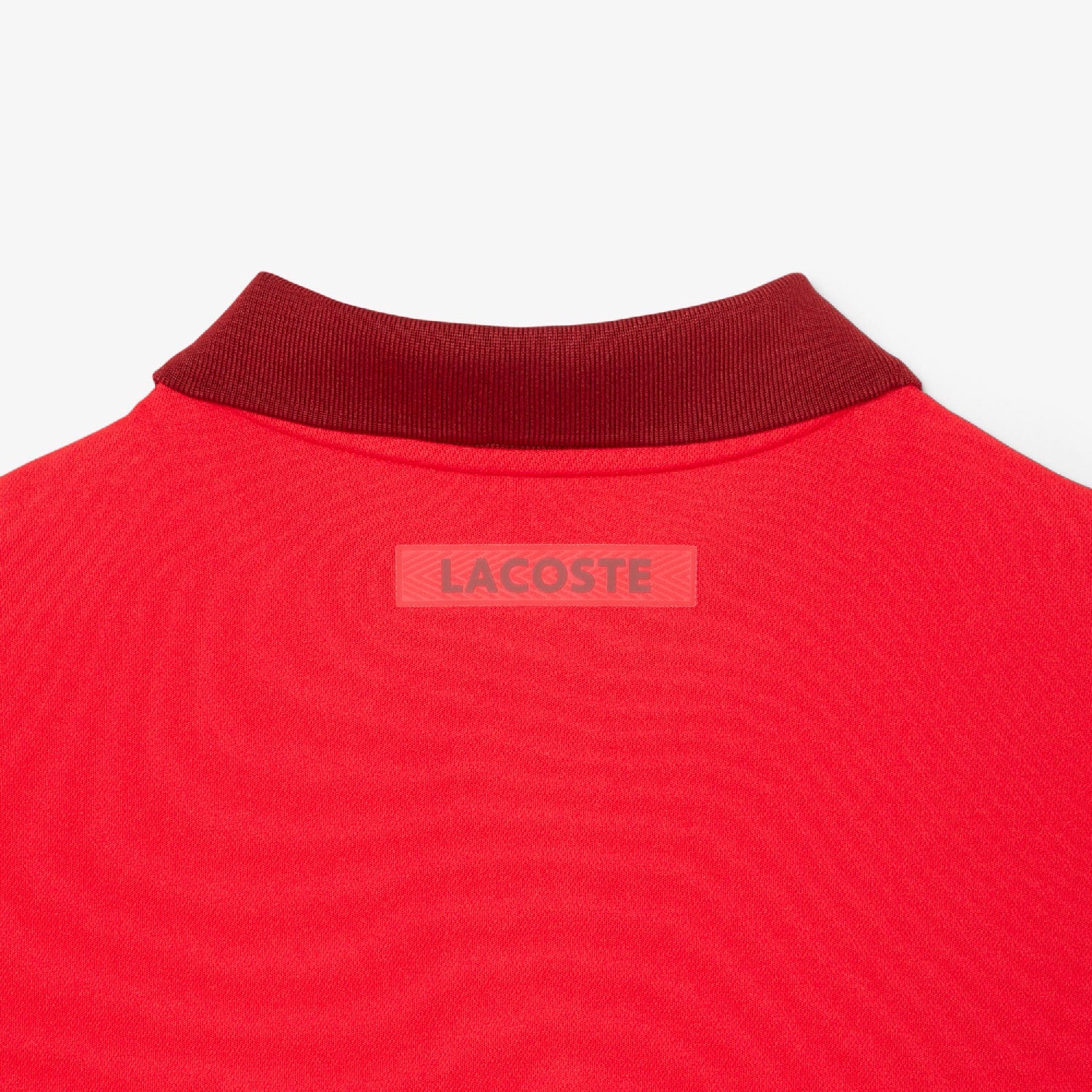 Polo Lacoste Tennis x Novak Djokovic en piqué - Grenadine