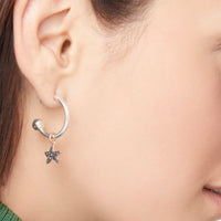 Mono boucle d'oreille Pepita en argent - Argent