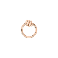 Mono boucle d'oreille Nodo en or rose 9K - Or Rose