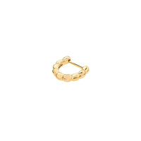 GRANELLI EARRING IN 18K YELLOW. HALF PAIR.