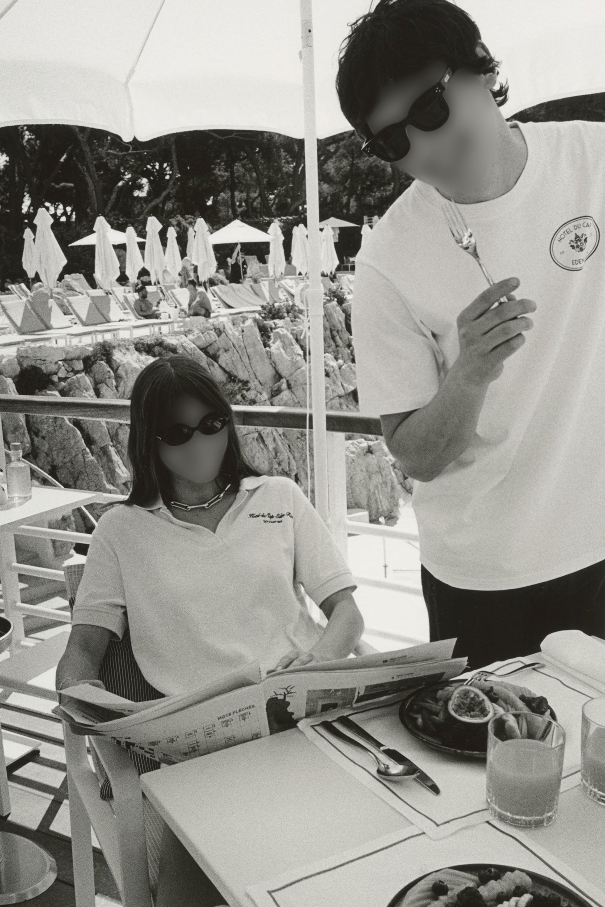 T-shirt Eden Crest avec l’écusson - White
