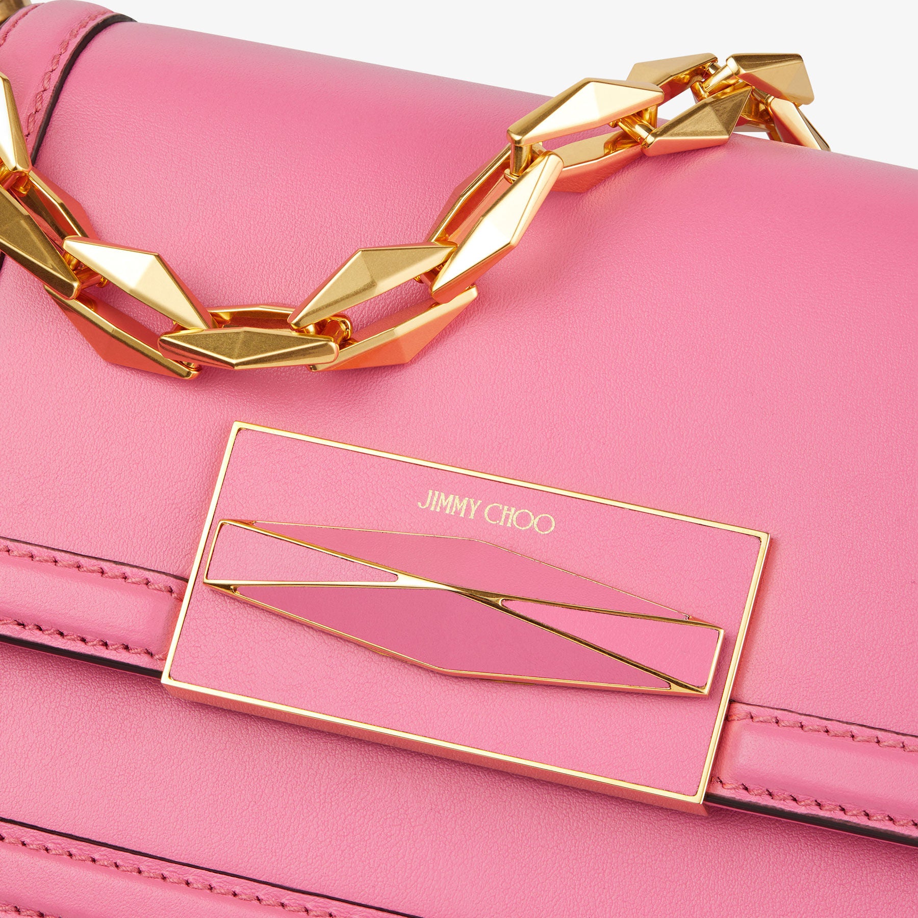 ZNO STOCK 0 / Reco 280 CANDY PINK/GOLD Cross Body DIAMOND CROSSBODY