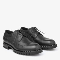 ZNO STOCK 0 / Reco 170 BLACK/GUNMETAL Shoe DIAMOND DERBY