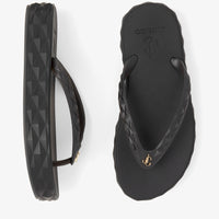 ZNO STOCK 0 / Reco 150 X BLACK Flat DIAMOND FLIP FLOP