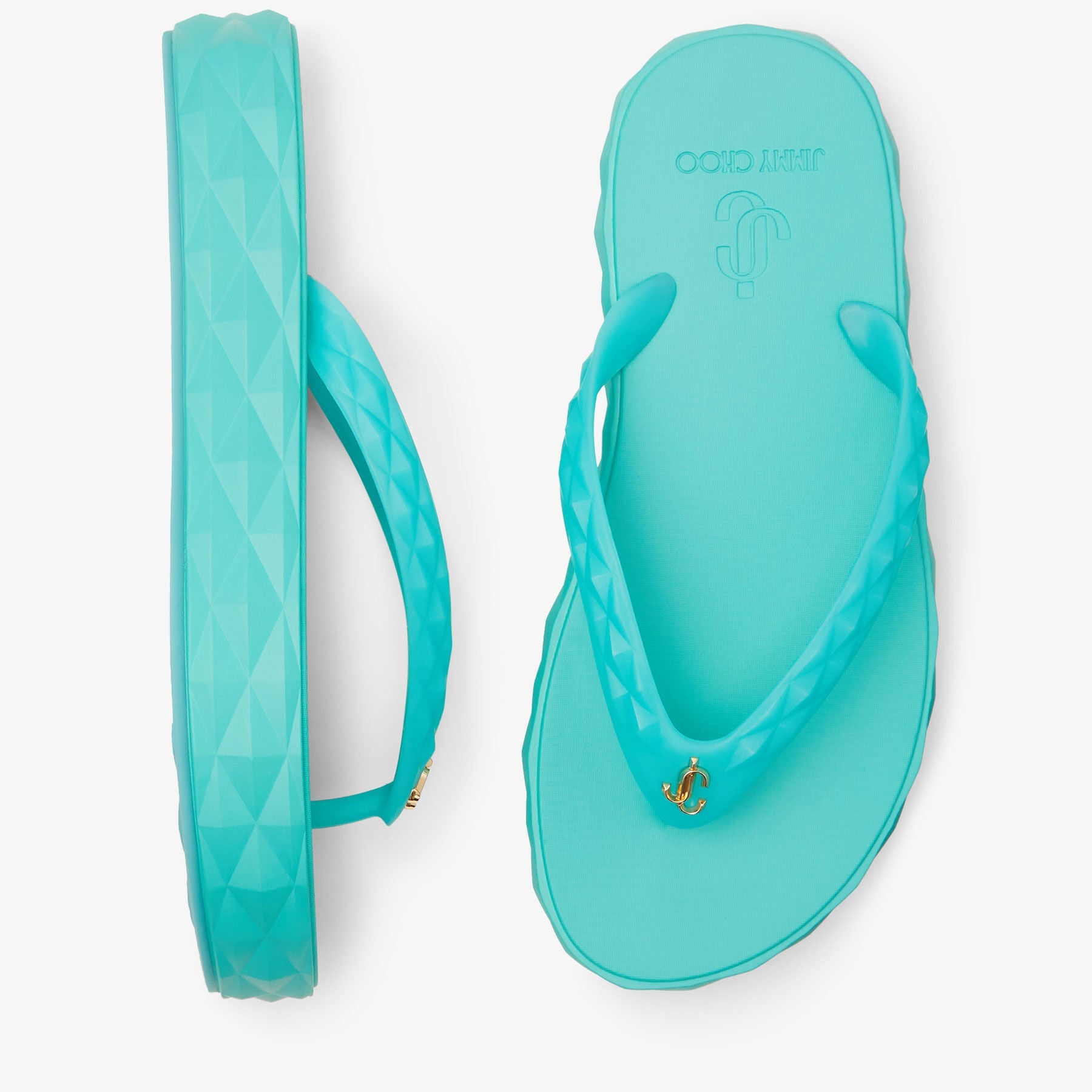 Diamond rubber flip-flops - Malibu