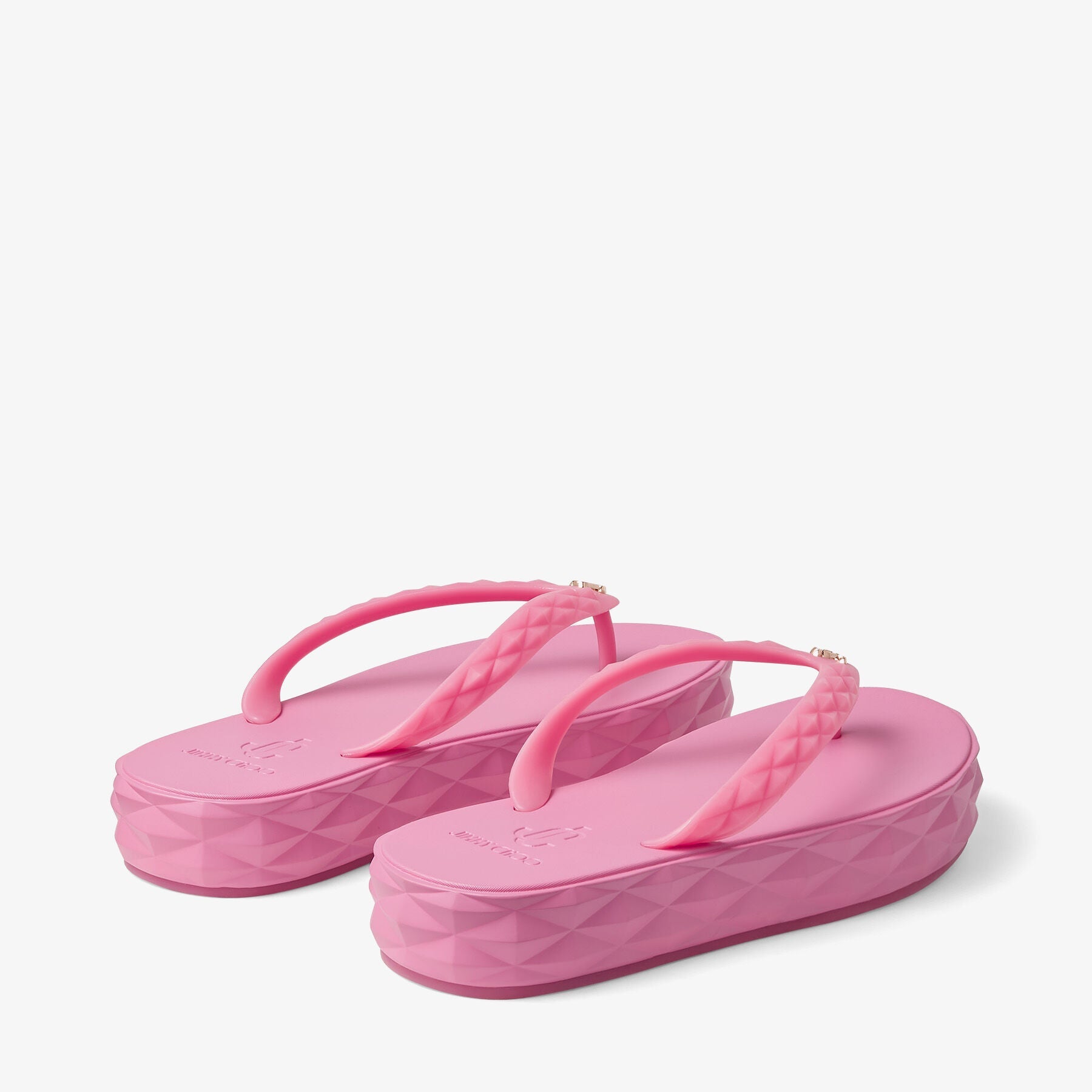 Sandales plates Diamond - Candy Pink