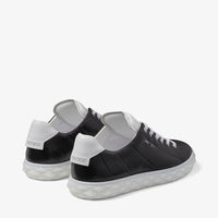 Diamond low leather trainers - Black