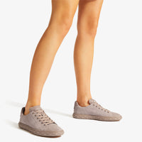 Diamond suede pearl trainers - Ballet Pink & Ballet Pink