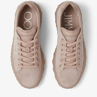 Diamond suede pearl trainers - Ballet Pink & Ballet Pink