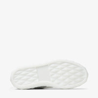 Sneakers Diamond à paillettes en cuir - White & Gold Mix