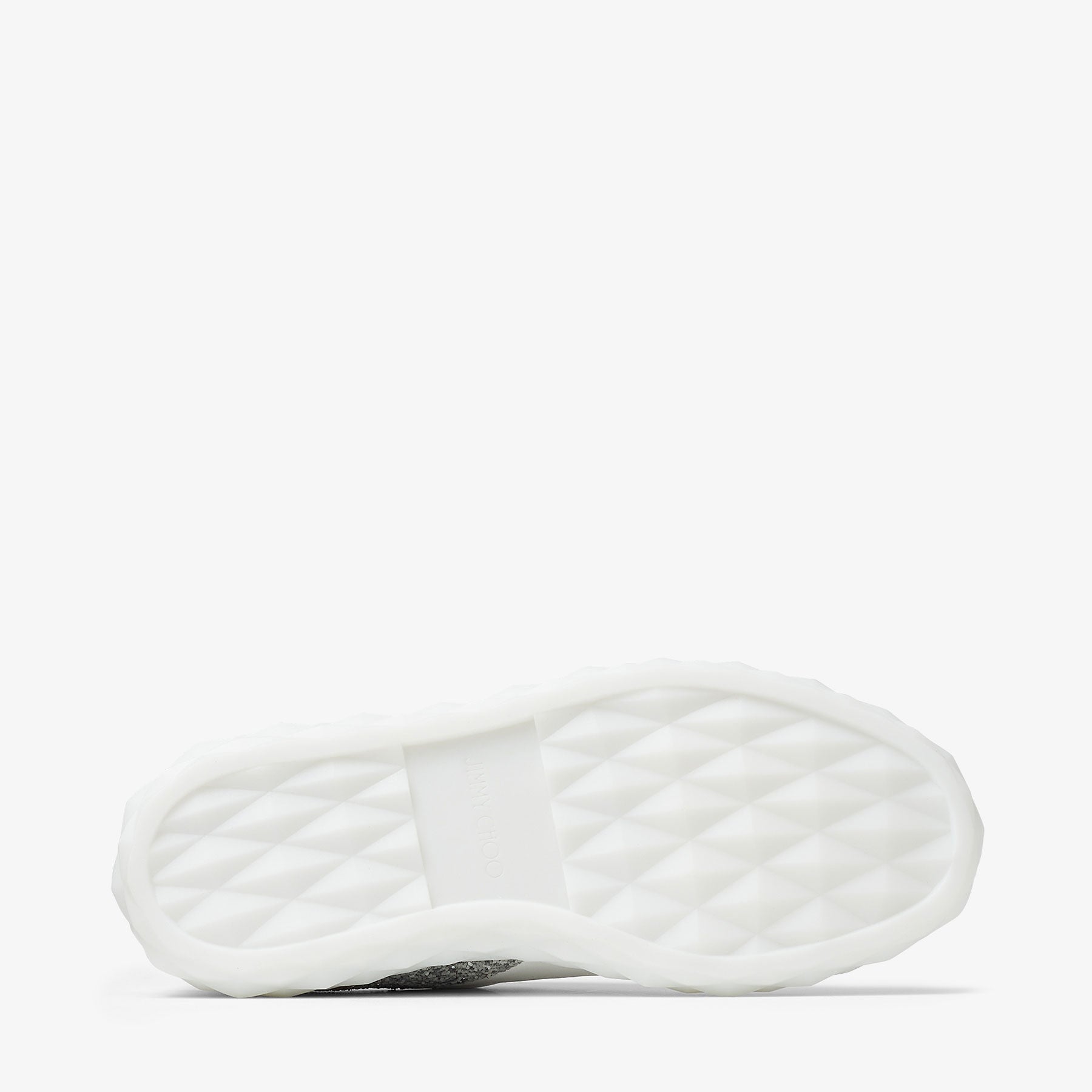 Sneakers Diamond à paillettes en cuir - White & Gold Mix